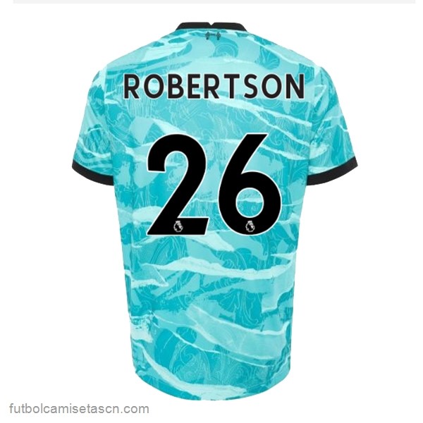 Camiseta Liverpool NO.26 Robertson 2ª 2020/21 Azul